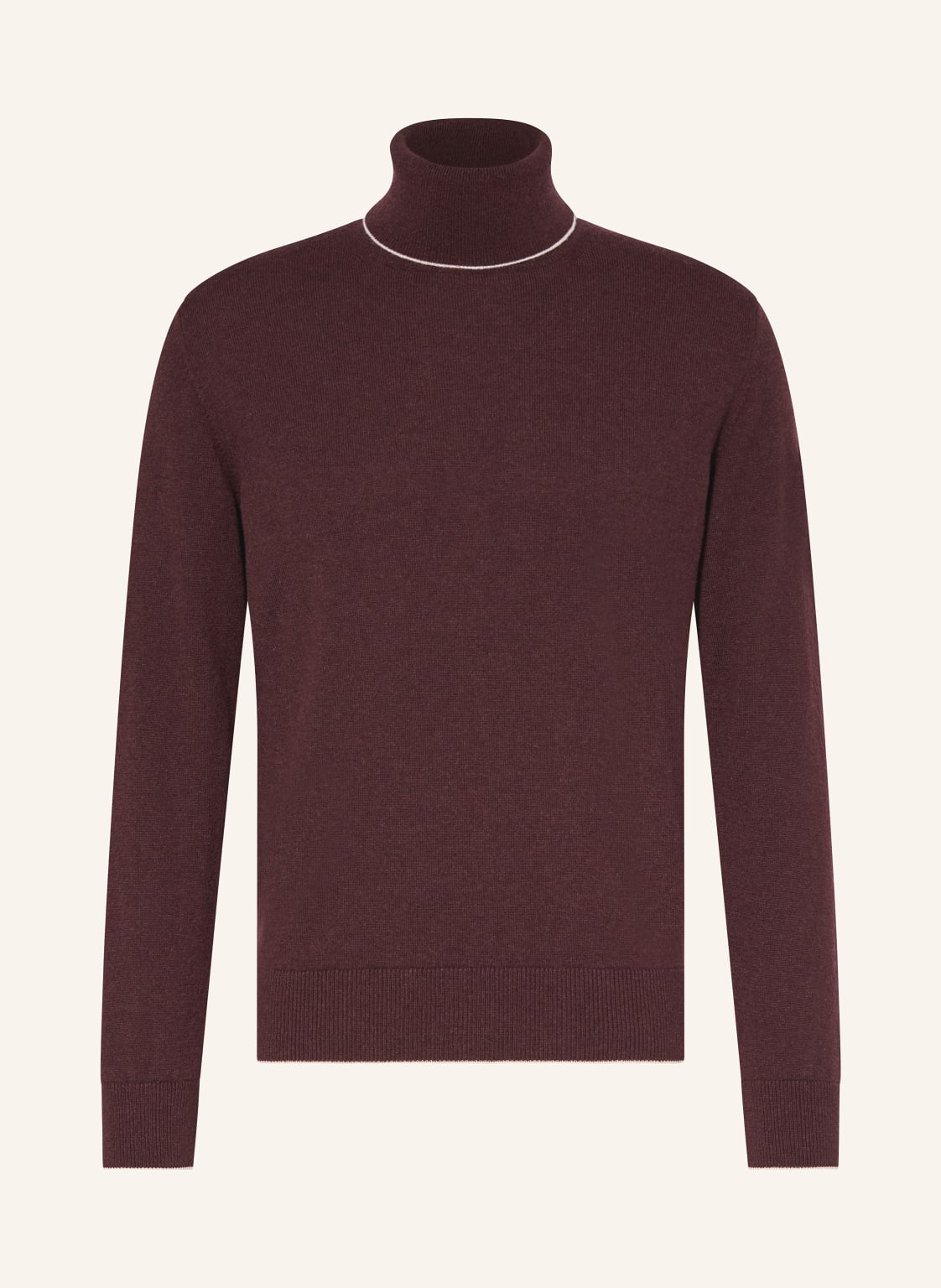 Eleventy Rollkragenpullover Aus Cashmere rot von eleventy