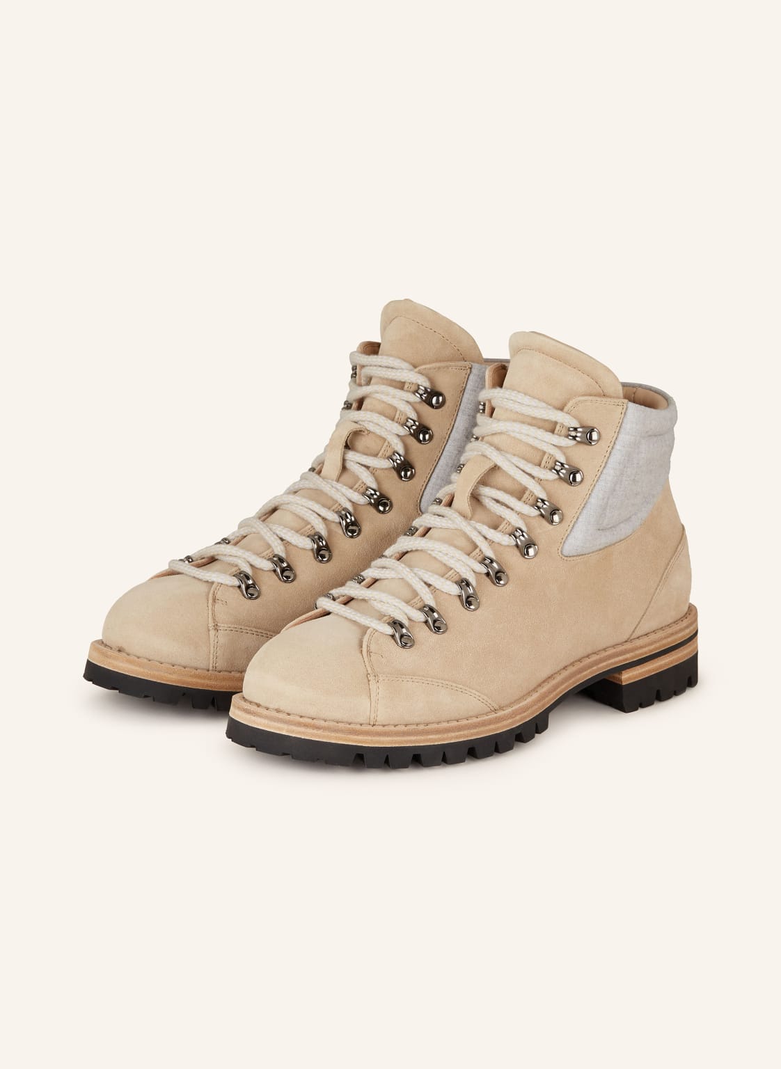 Eleventy Schnürboots beige von eleventy