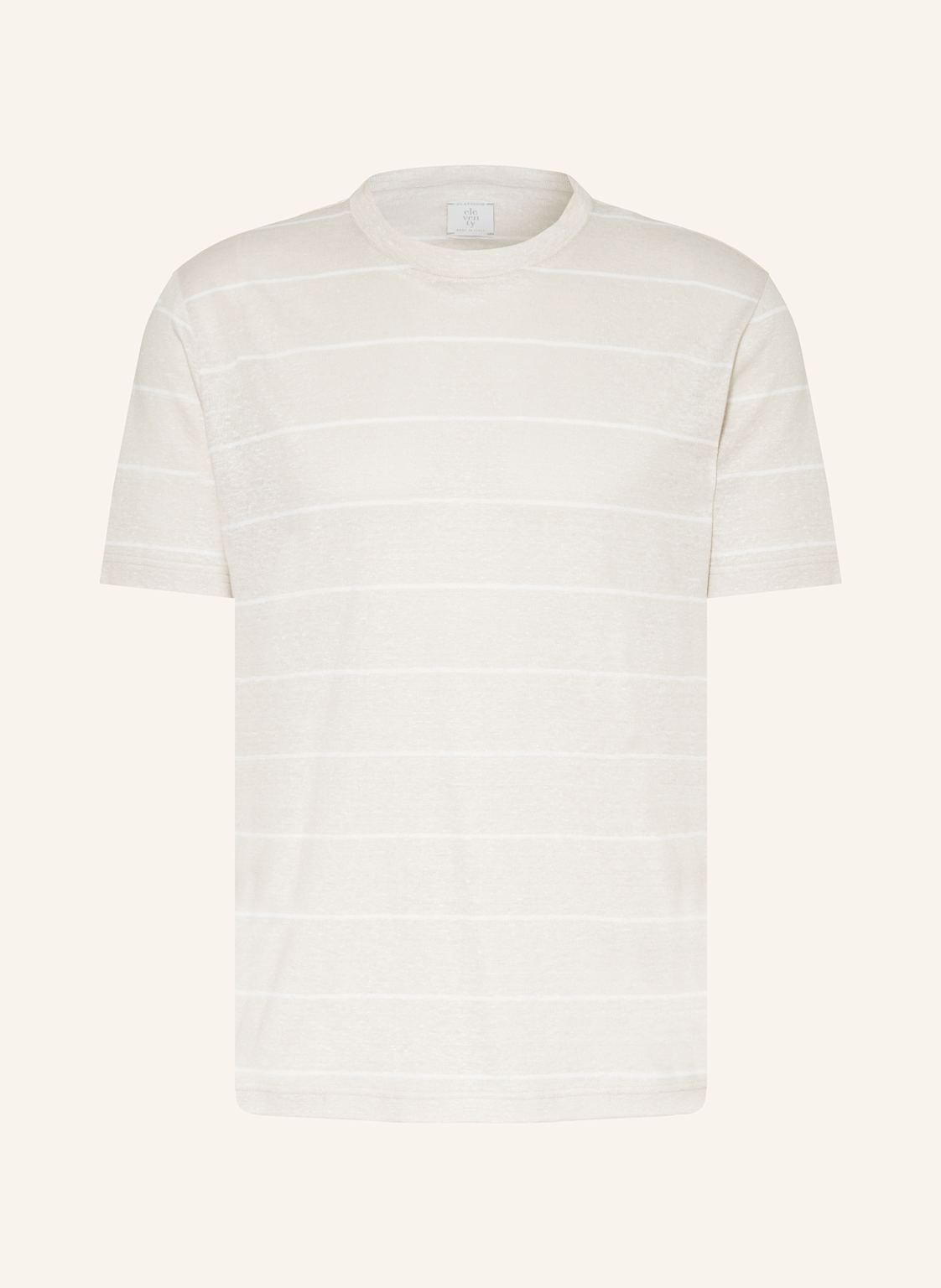 Eleventy T-Shirt Aus Leinen weiss Eleventy T-Shirt Aus Leinen weiss von eleventy