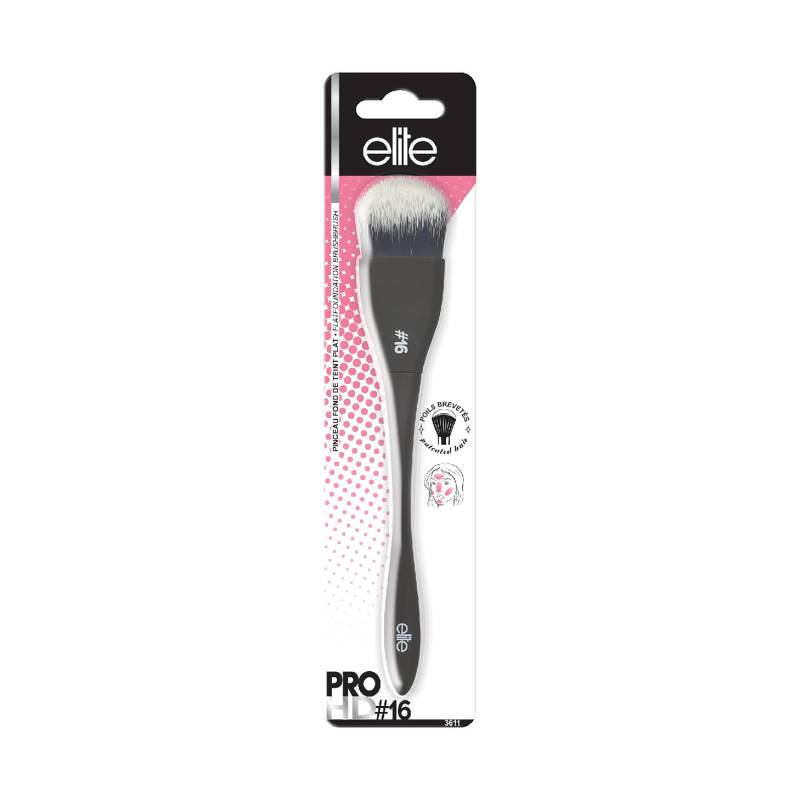 Foundation Pinsel Flach Pro Hd 16 Damen Black von elite