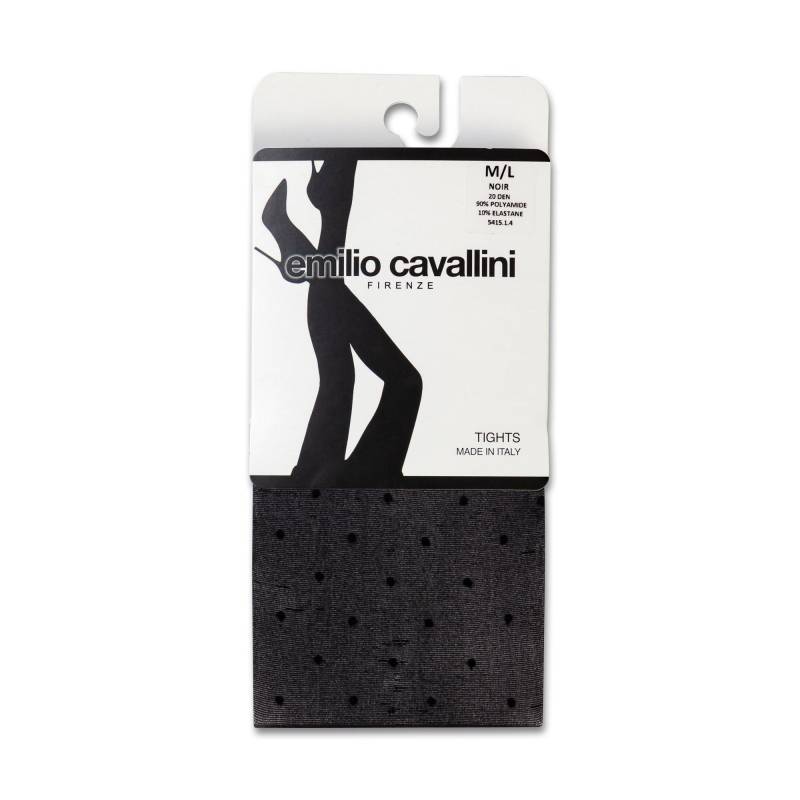 emilio cavallini - Strumpfhosen, für Damen, Black, Größe M/L von emilio cavallini