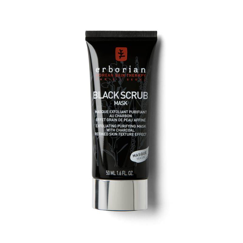 Black Scrub Mask Damen Multicolor 50ml von erborian