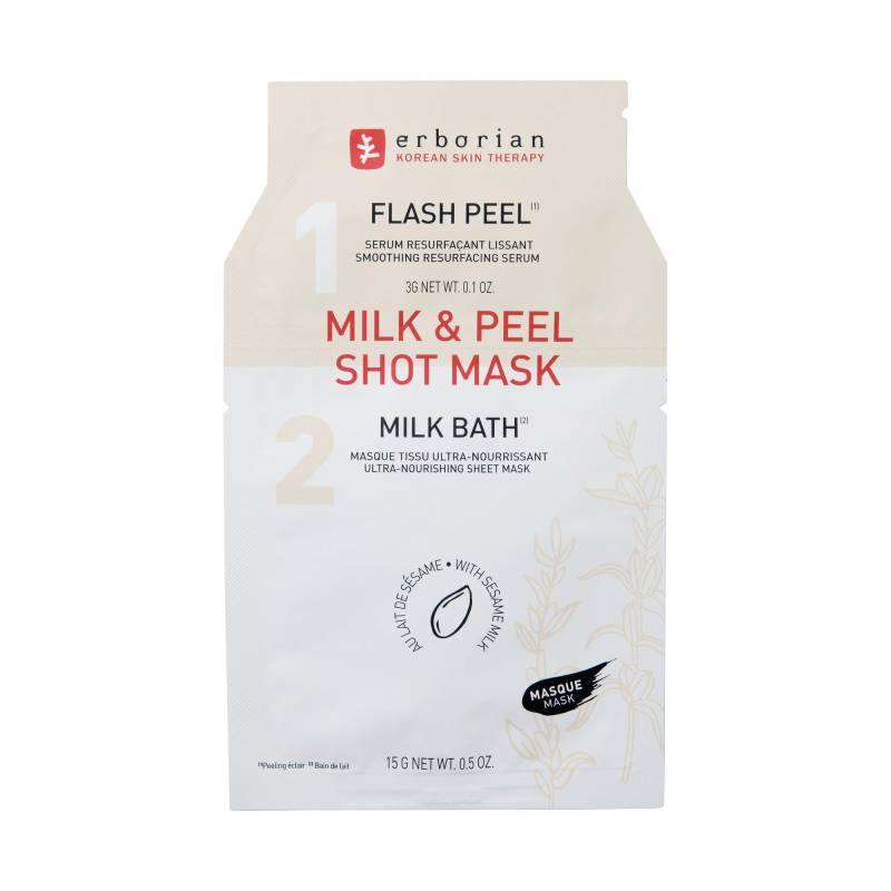 Erborian Milk & Peel Shot Mask Damen  18g von erborian