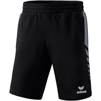 ERIMA Herren Trainingsshort Worker Six WIngs schwarz | L von erima