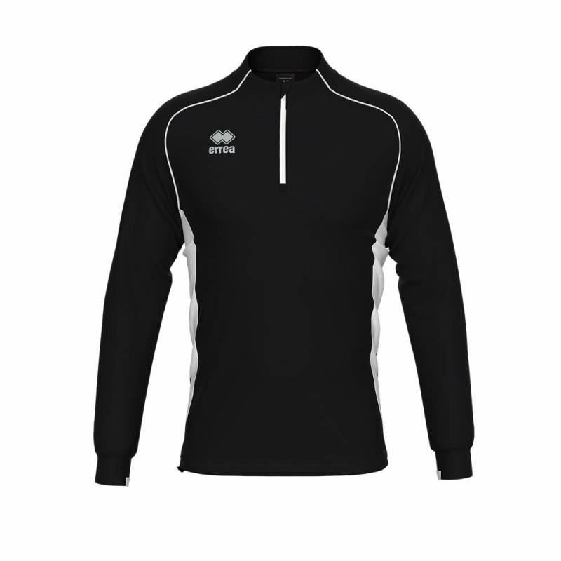 Kinder-trainingsjacke Dynamic Mädchen Schwarz/Weiss 9-10A von errea