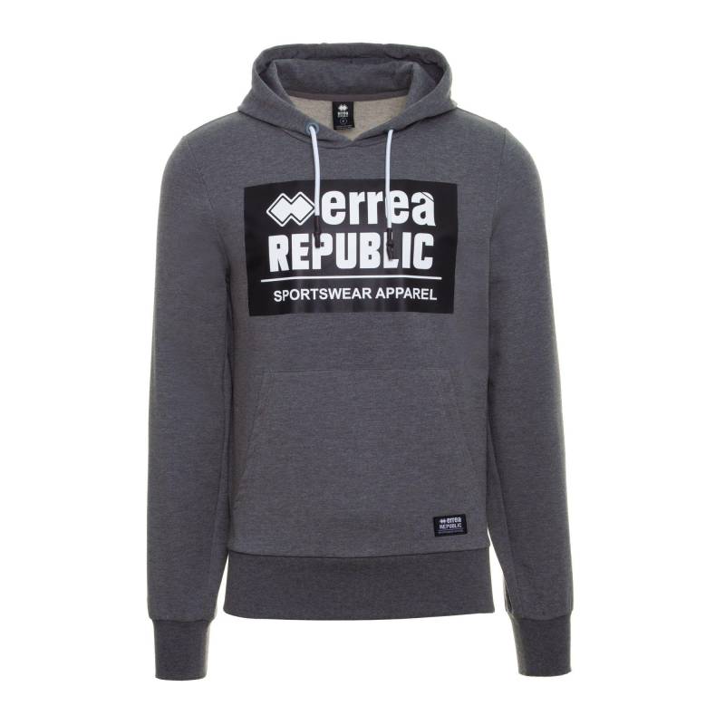 errea - sweatshirt graphic, für Herren, Anthrazit, Größe M von errea