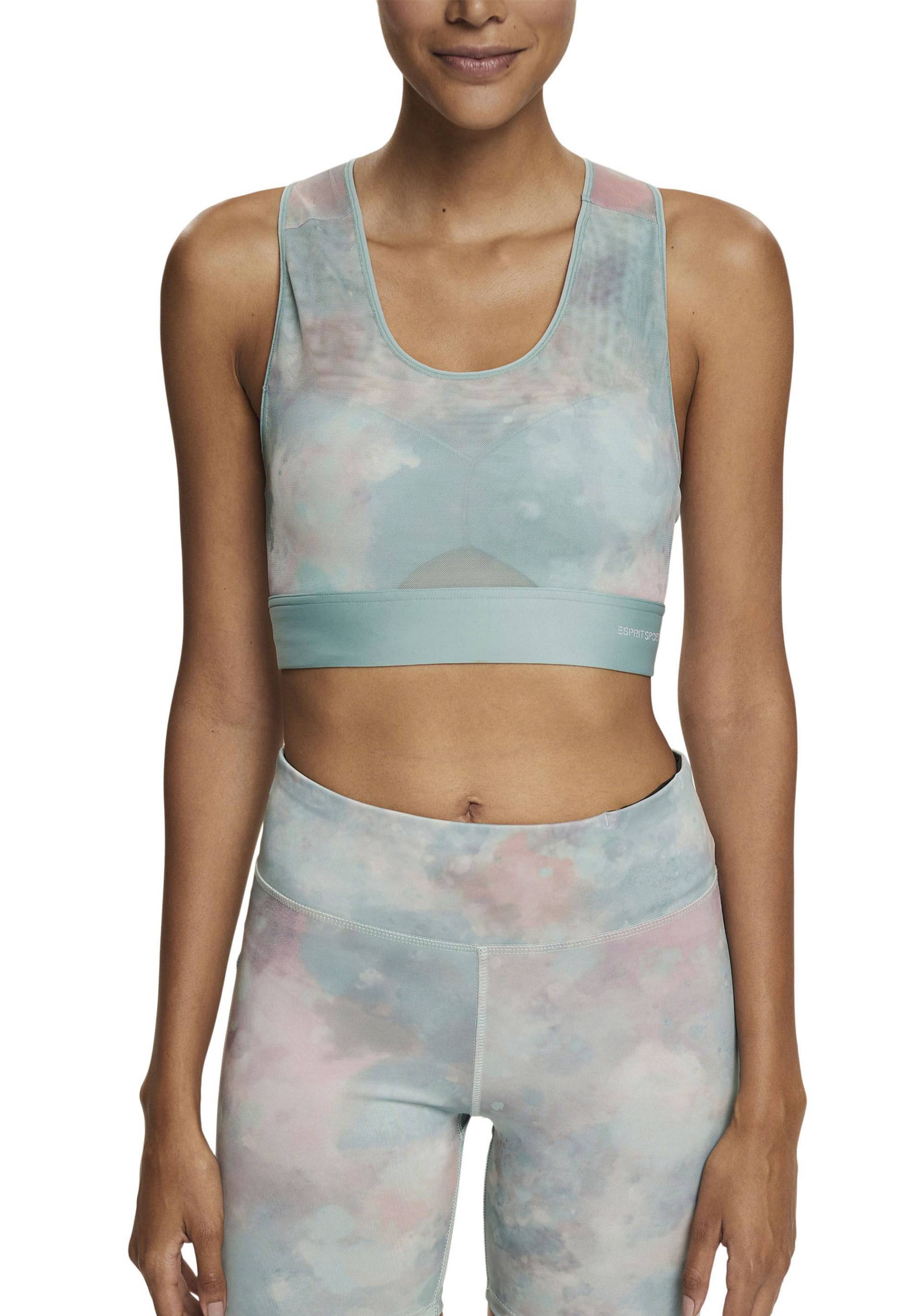 esprit sports Bustier, teilweise transparent und mit Ringerrücken von esprit sports