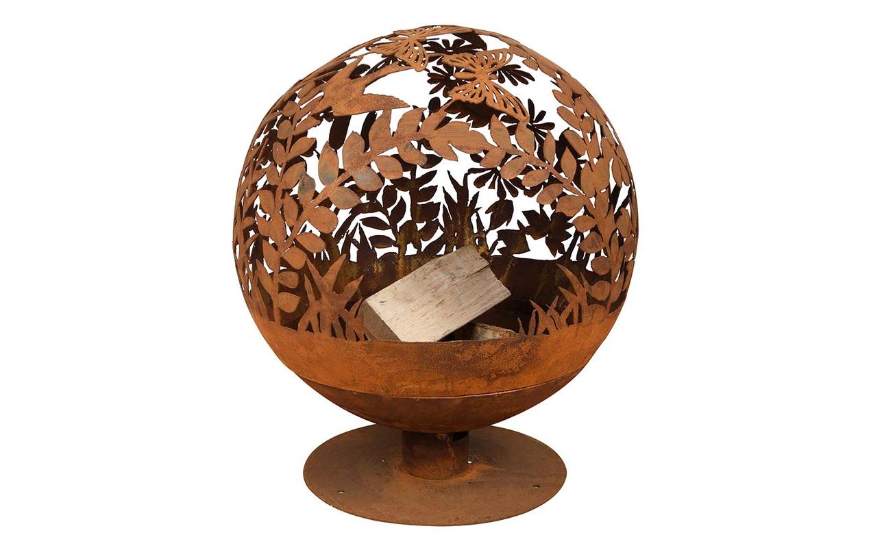 esschert design Feuerschale »Feuerball Blumen« esschert design Feuerschale »Feuerball Blumen« von esschert design