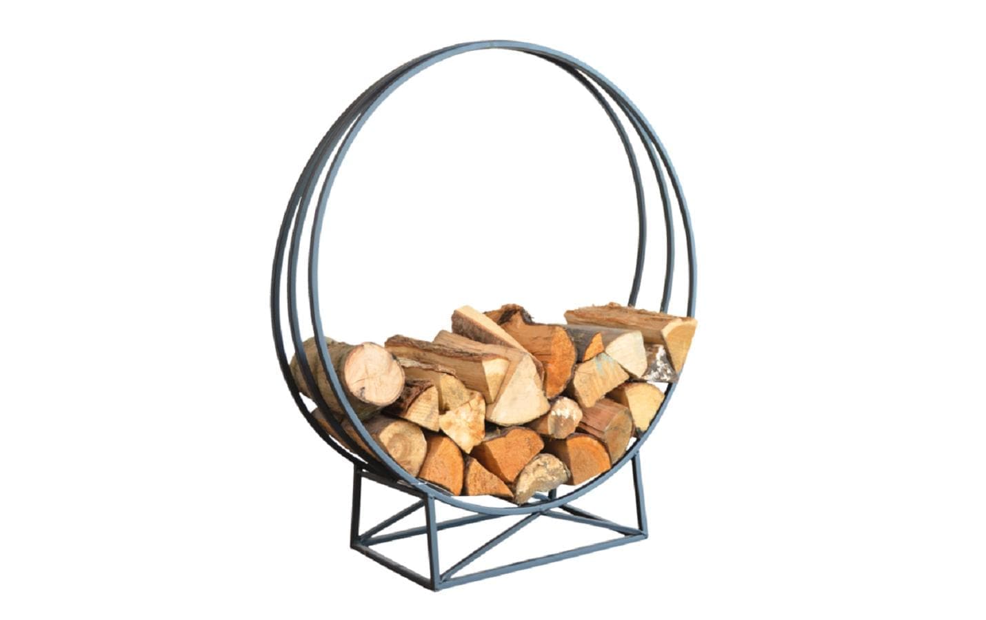 esschert design Kaminholzregal »Holzlager rund« von esschert design