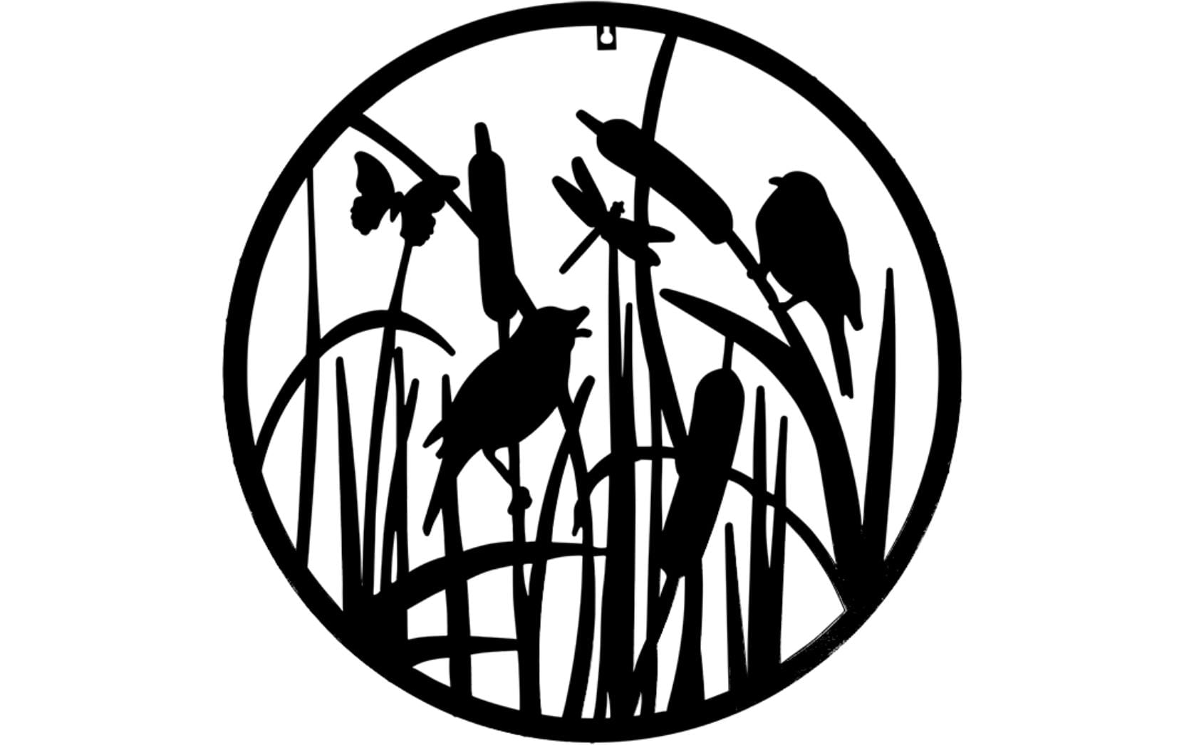 esschert design Wanddekoobjekt »Vögel« esschert design Wanddekoobjekt »Vögel« von esschert design