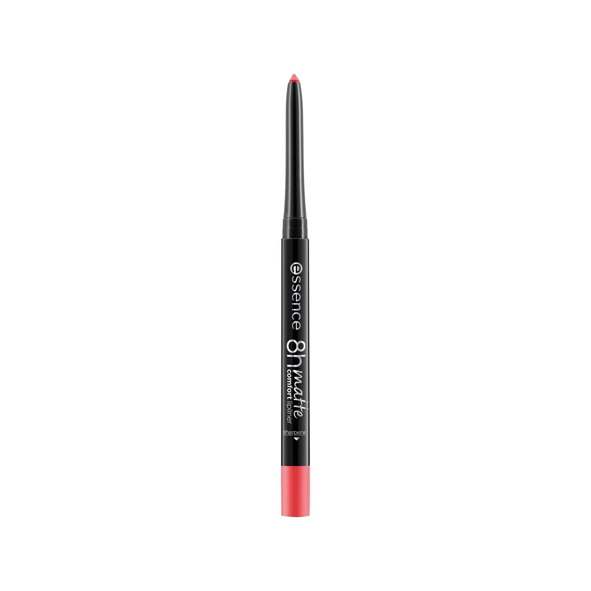 8h Matte Comfort Lipliner Damen  Fiery Red 0.3 g von essence