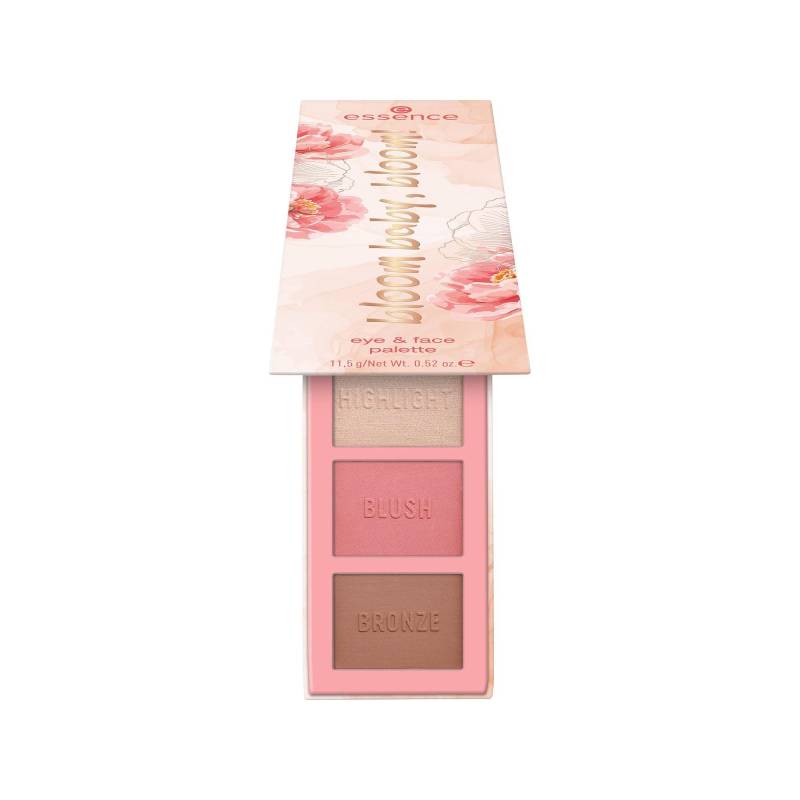 Bloom Baby, Bloom! Eye & Face Palette Damen Make it bloom 11.5G von essence