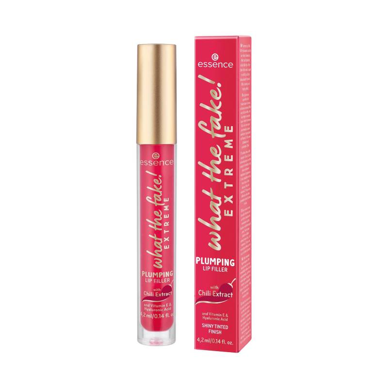 Essence - What The Fake! Extreme Plumping Lip Filler,  what the fake! EXTREME PLUMPING LIP FILLER, 4.2ml, Rot von Essence