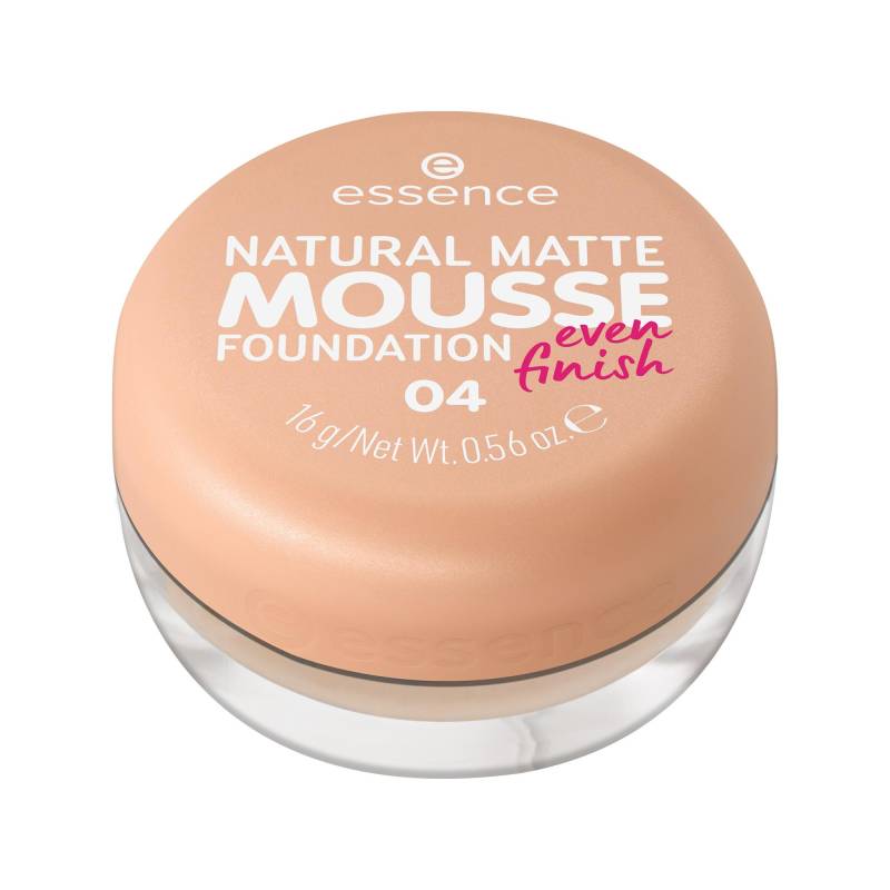 Natural Matte Mousse Foundation Damen  16g von essence