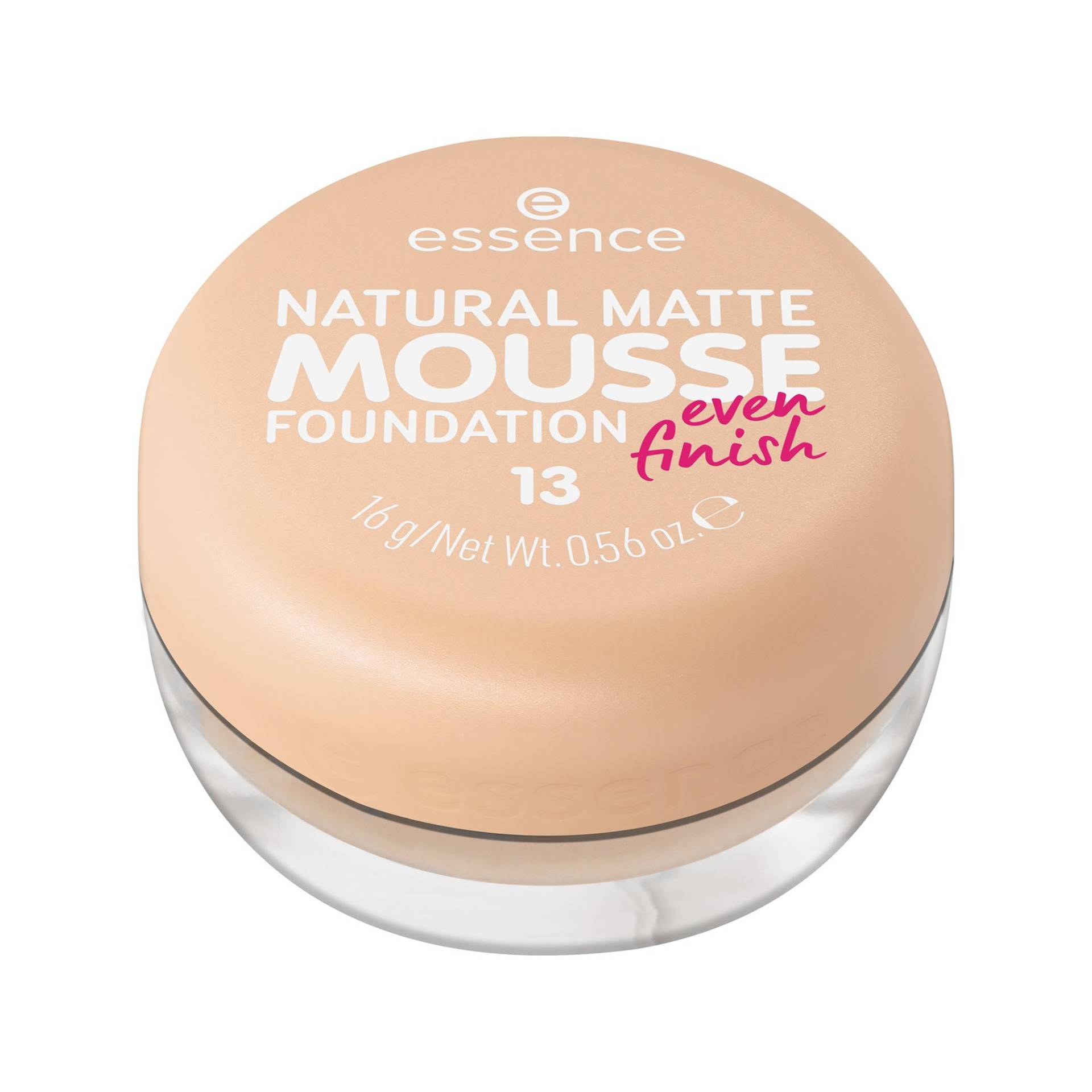 Essence - Natural Matte Mousse Foundation,  NATURAL MATTE MOUSSE FOUNDATION 02, 16 g, von Essence