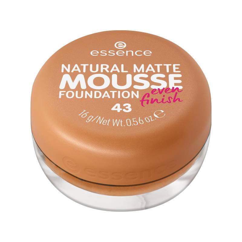 Natural Matte Mousse Foundation Damen  16g von essence