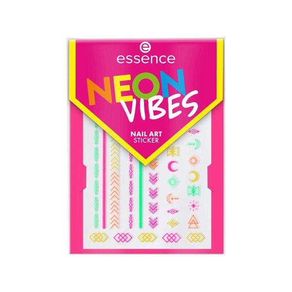 Neon Vibes Nail Art Sticker Damen von essence