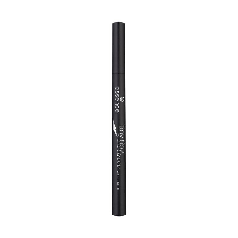 Essence - Tiny Tip Liner Waterproof 1.1ml,  Deep Black von Essence