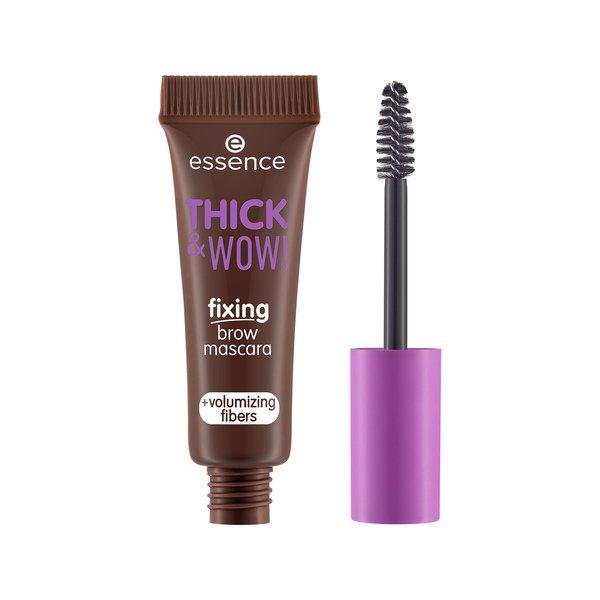 Thick & Wow! Fixing Brow Mascara Damen Brunette Brown 6ml von essence