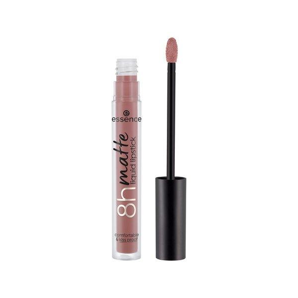 8h Matte Liquid Lipstick Damen Silky Hazelnut 2.5ml von essence