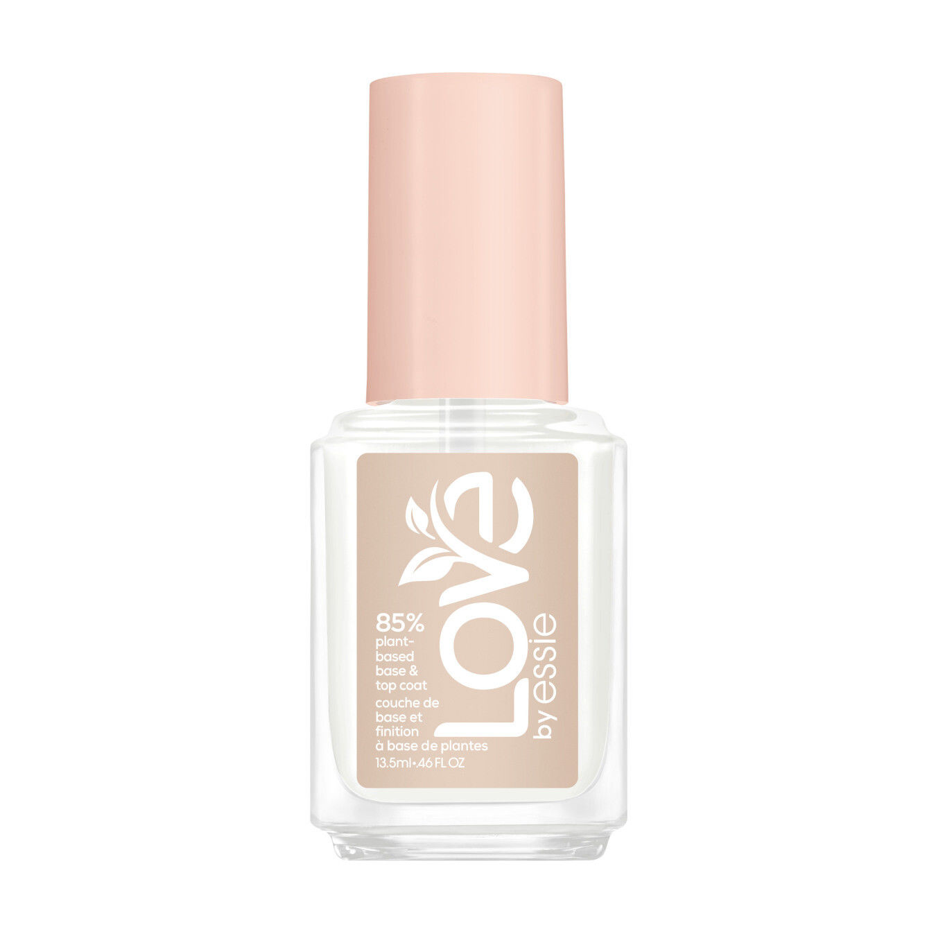 essie LOVE BY ESSIE plant based base & top coat 1ST von essie