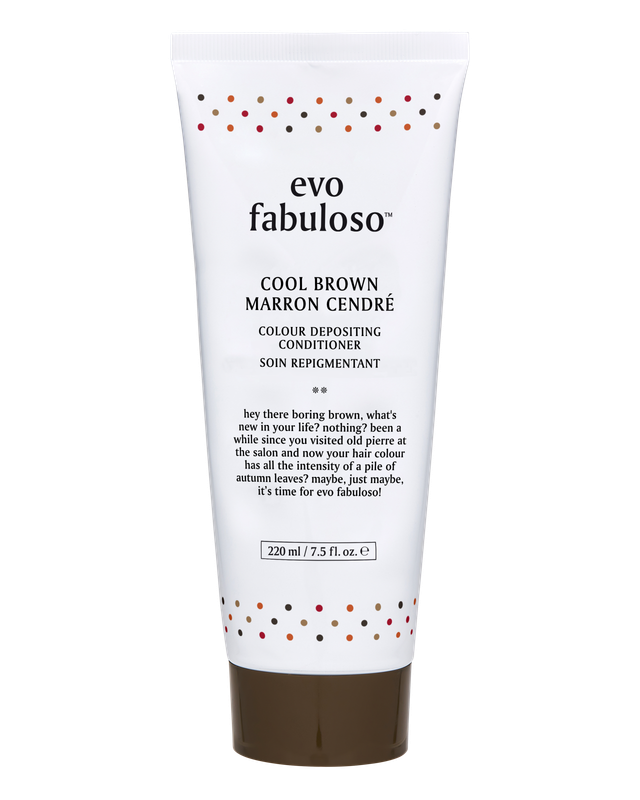 evo Fabuloso - Cool Brown Colour Depositing Conditioner von evo