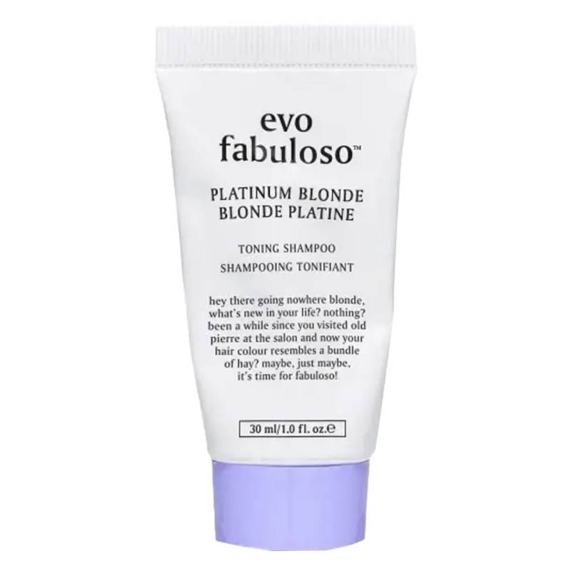 evo Fabuloso - Platinum Blonde Toning Shampoo von evo