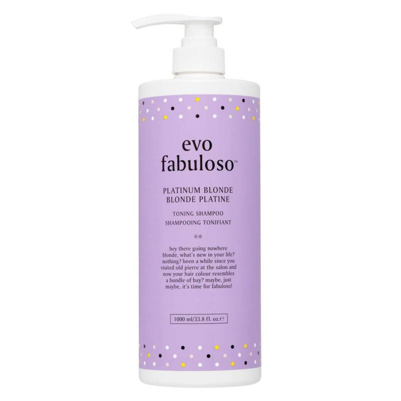 evo Fabuloso - Platinum Blonde Toning Shampoo von evo