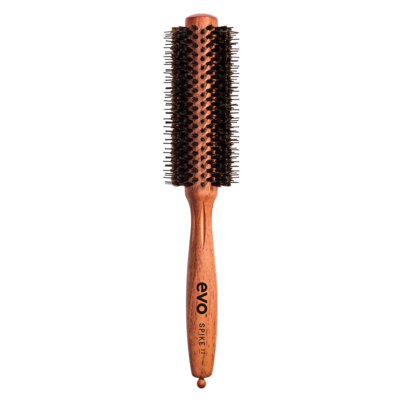 evo brushes - spike nylon pin bristle radial brush von evo