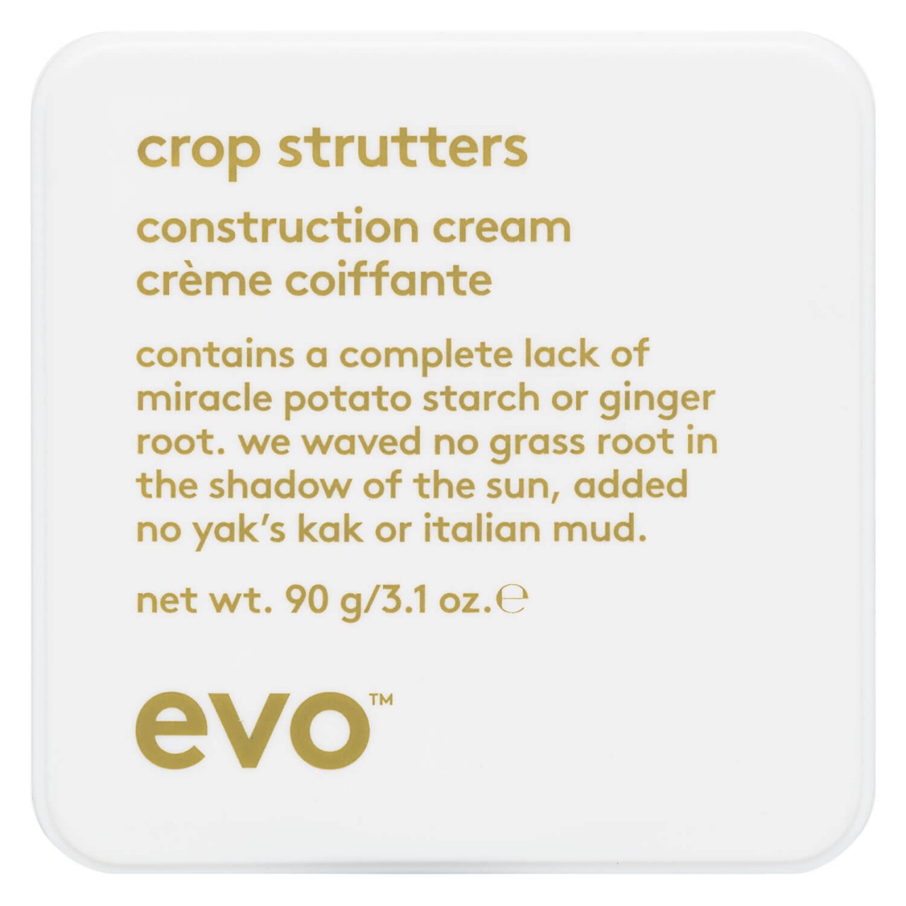 evo style - crop strutters construction cream von evo