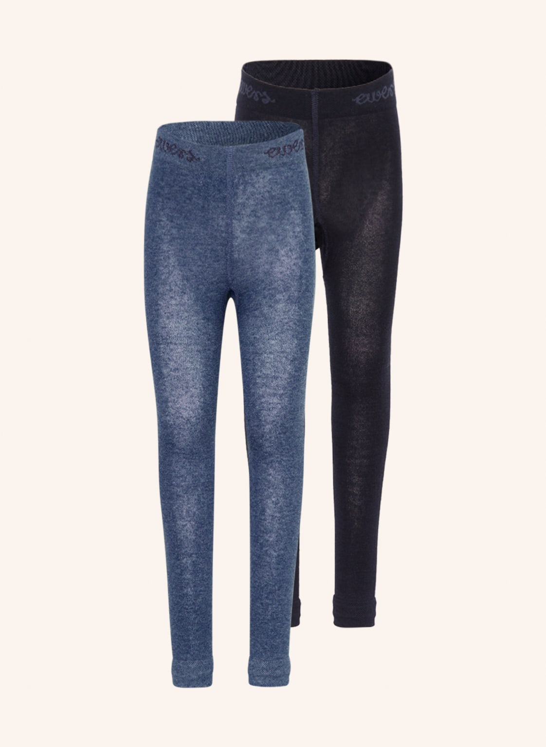 Ewers Collection 2er-Pack Leggings grau von ewers COLLECTION