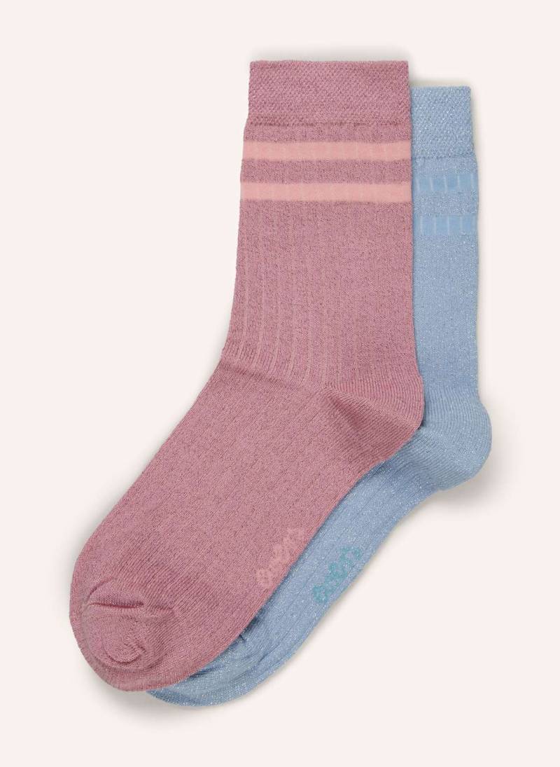 Ewers Collection 2er-Pack Socken Mit Glitzergarn rosa von ewers COLLECTION