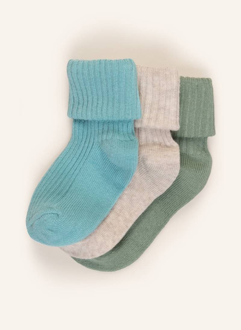 Ewers Collection 3er-Pack Socken blau von ewers COLLECTION