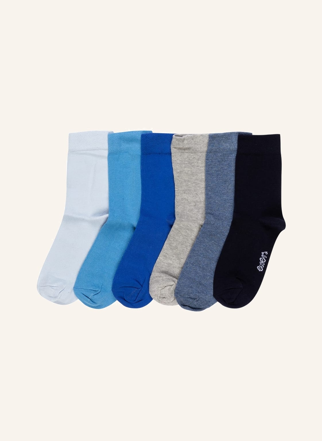 Ewers Collection 6er-Pack Socken blau von ewers COLLECTION