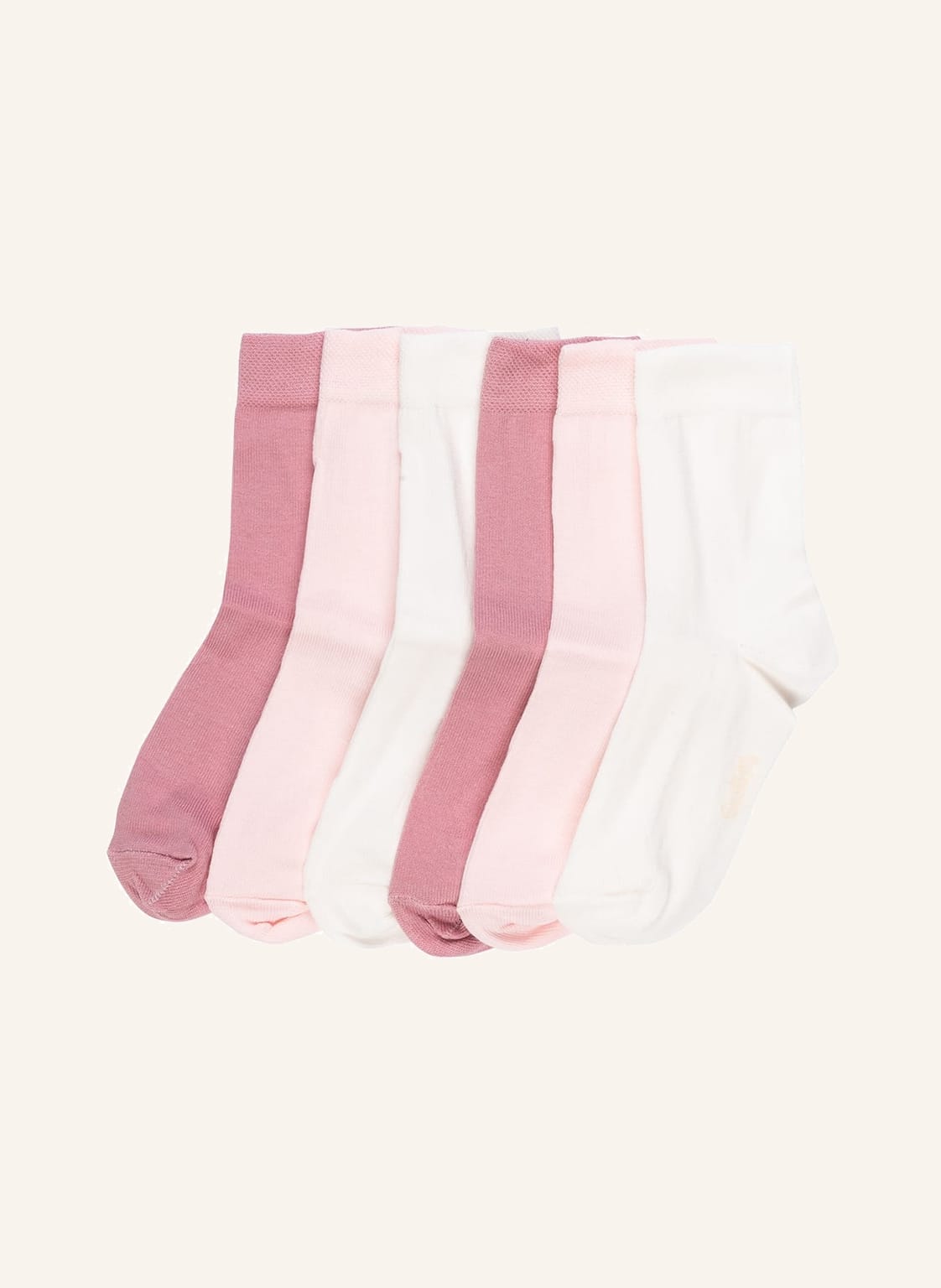 Ewers Collection 6er-Pack Socken beige von ewers COLLECTION