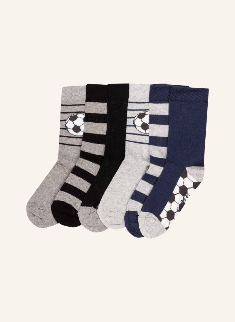 Ewers Collection 6er-Pack Socken grau von ewers COLLECTION