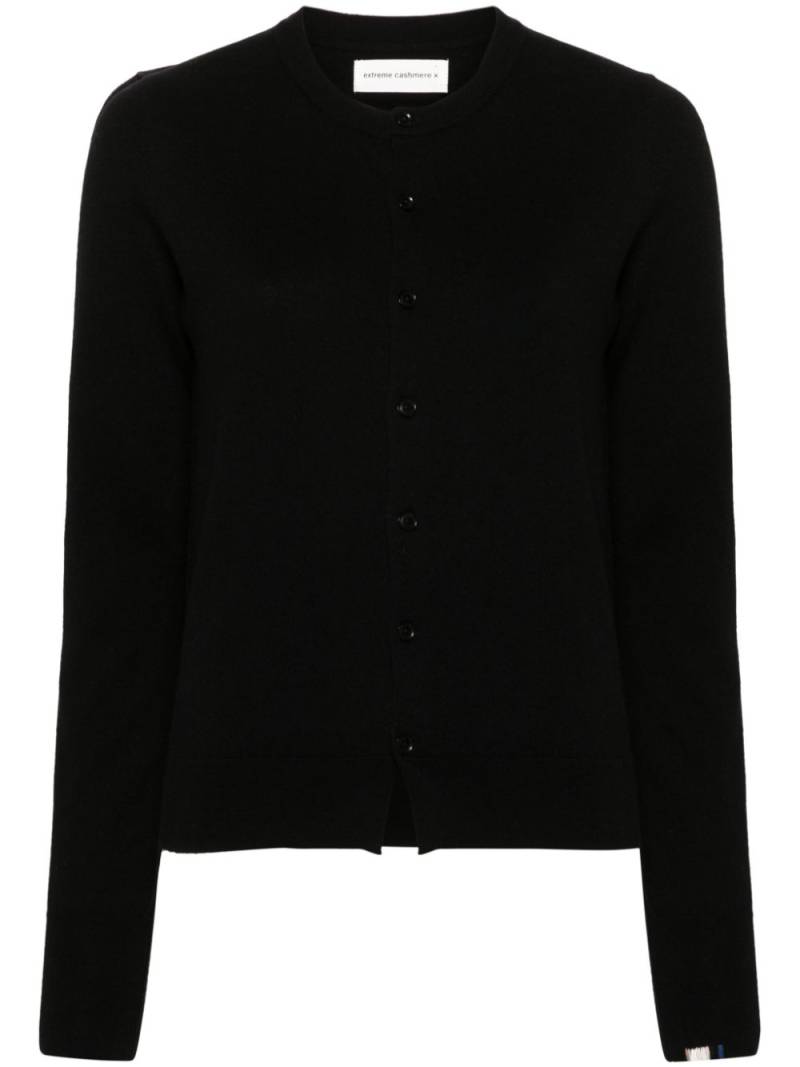 extreme cashmere Little Bit cardigan - Black von extreme cashmere