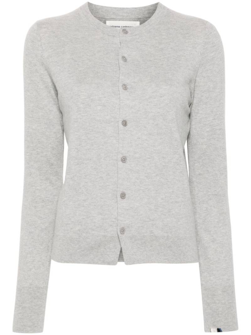 extreme cashmere Little Bit cardigan - Grey von extreme cashmere