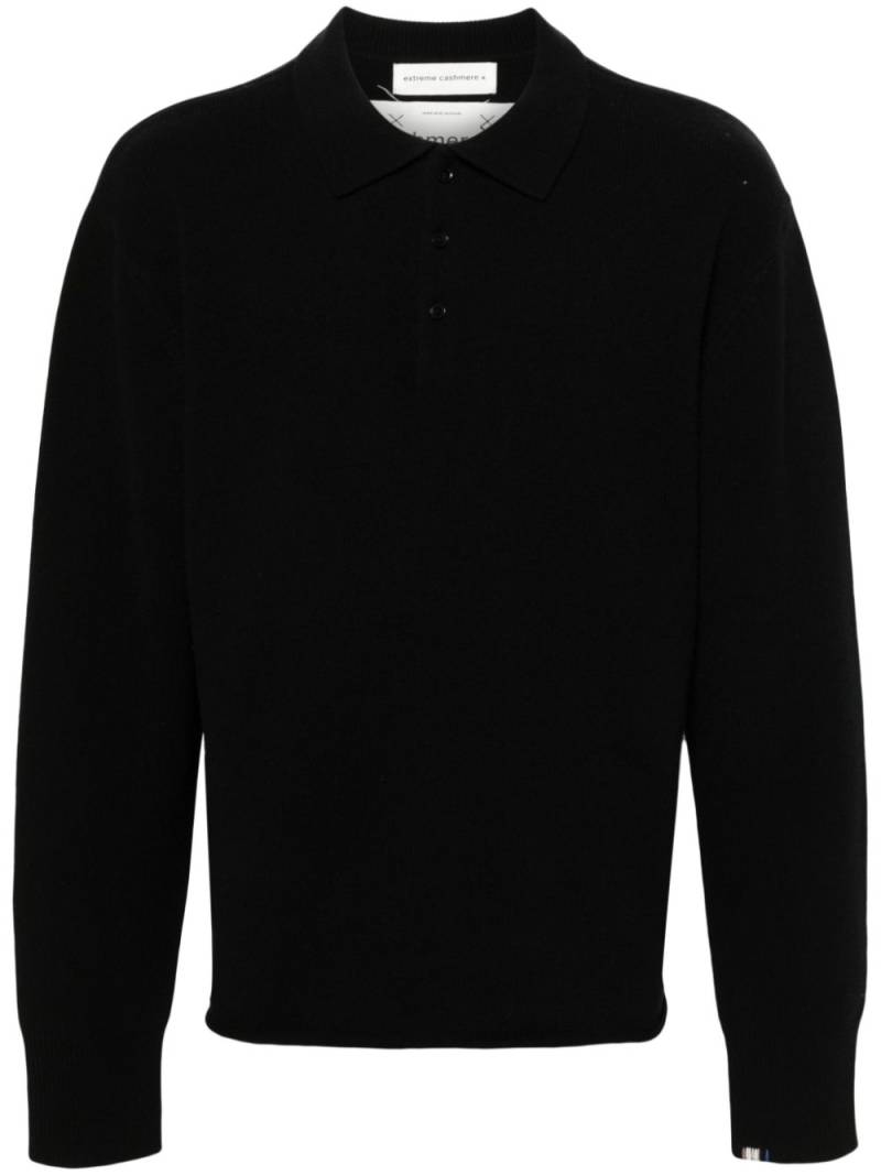 extreme cashmere N°357 Marylebone sweater - Black von extreme cashmere