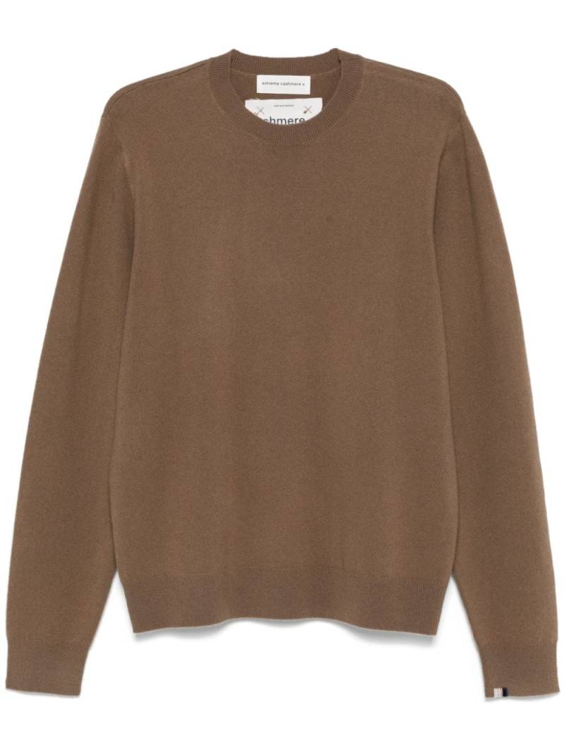 extreme cashmere N°358 Mister sweater - Brown von extreme cashmere