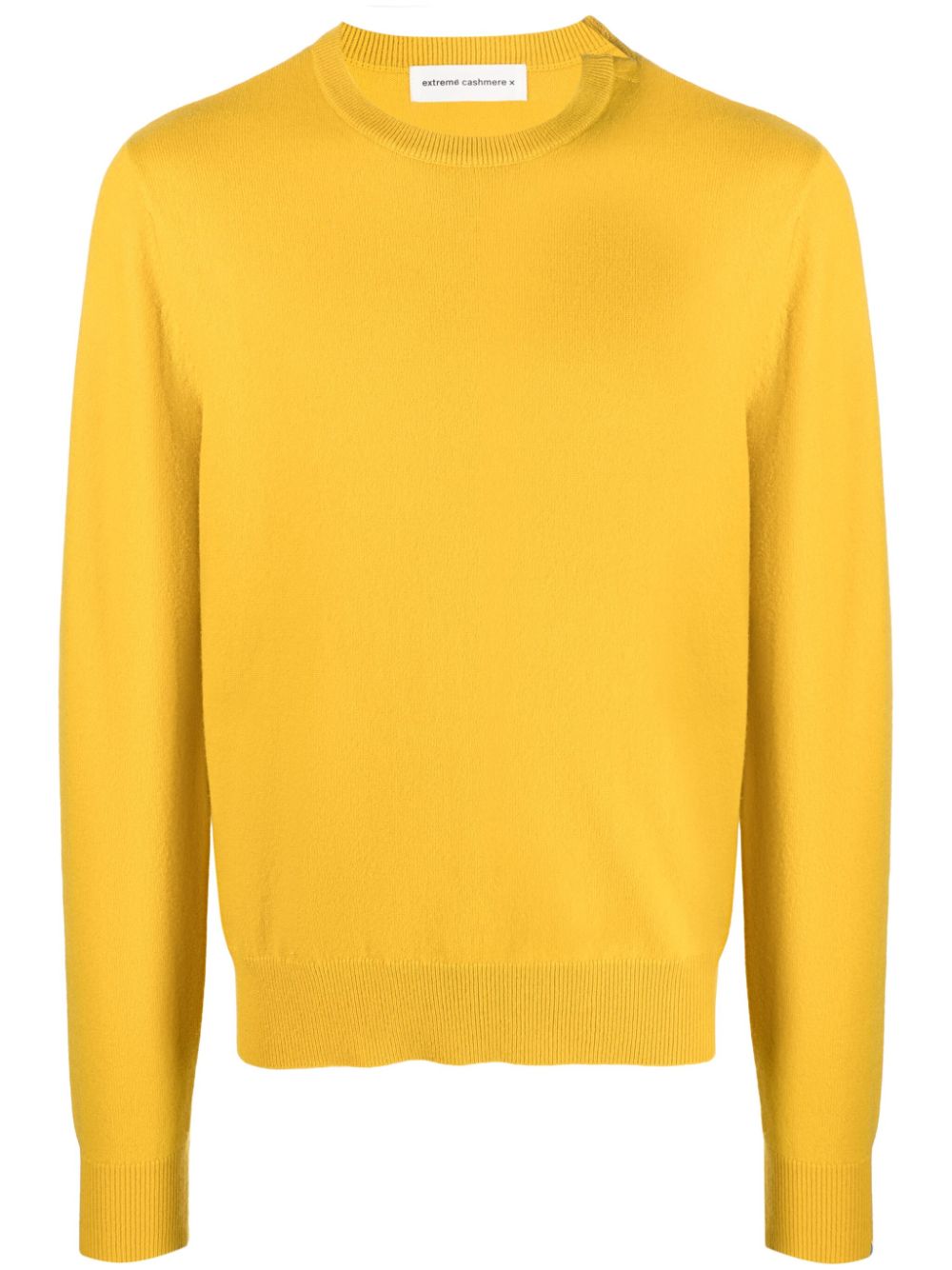 extreme cashmere Nº36 cashmere-blend jumper - Yellow von extreme cashmere