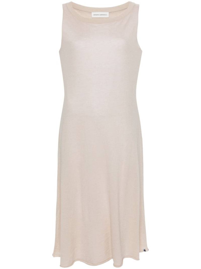 extreme cashmere N°364 Mia midi dress - Neutrals von extreme cashmere