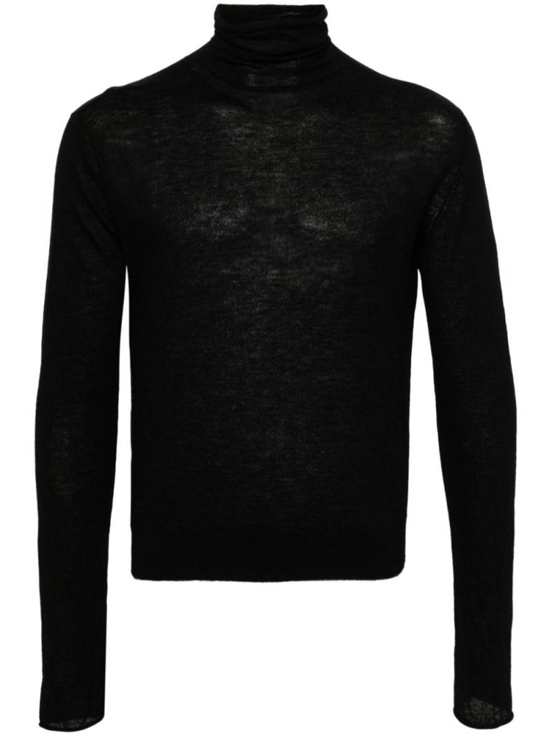 extreme cashmere N°365 sweater - Black von extreme cashmere