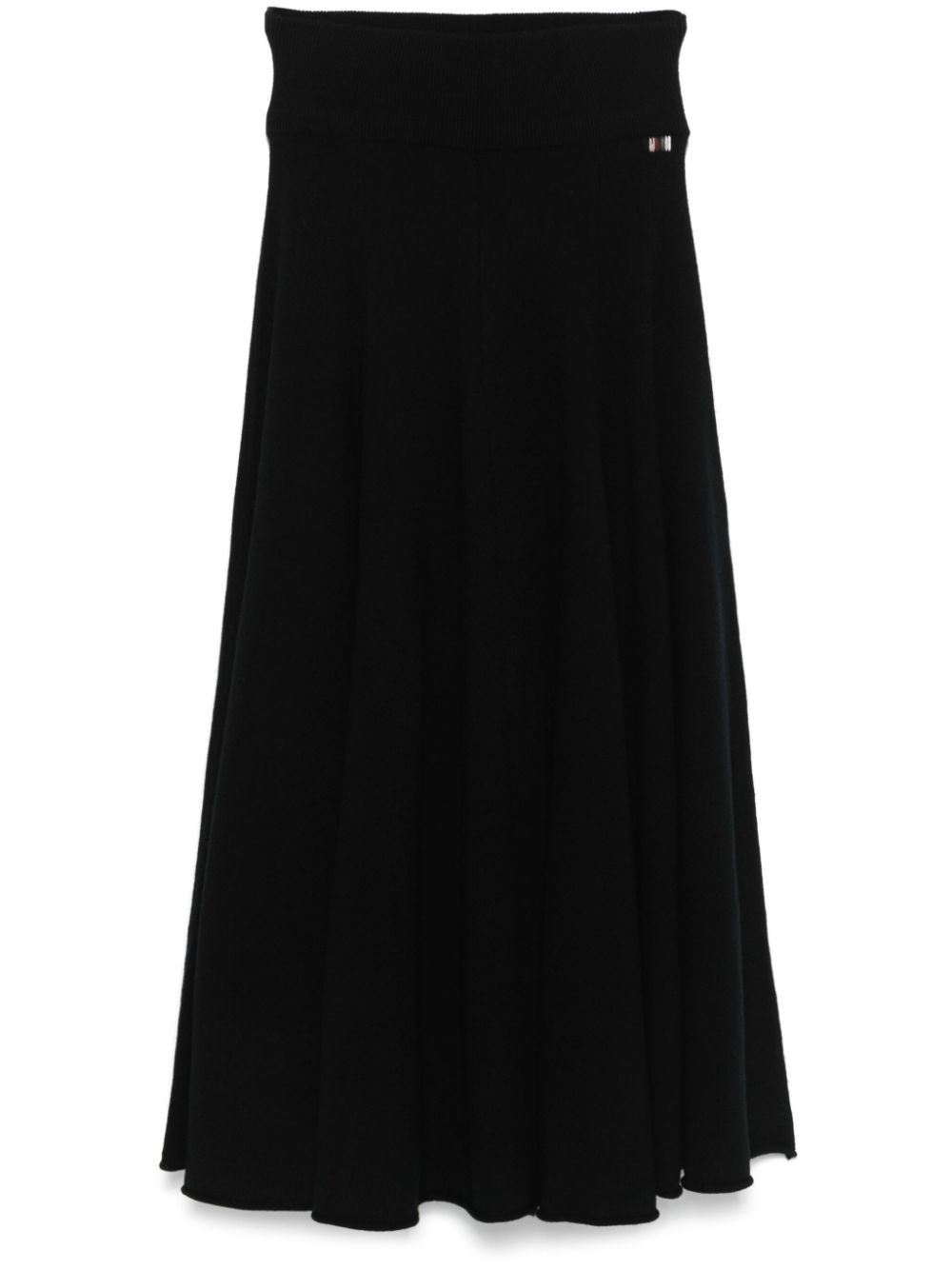 extreme cashmere Nº313 Twirl skirt - Black von extreme cashmere