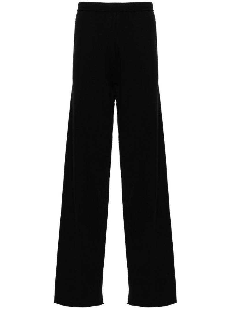 extreme cashmere Nº353 Relax knitted trousers - Black von extreme cashmere