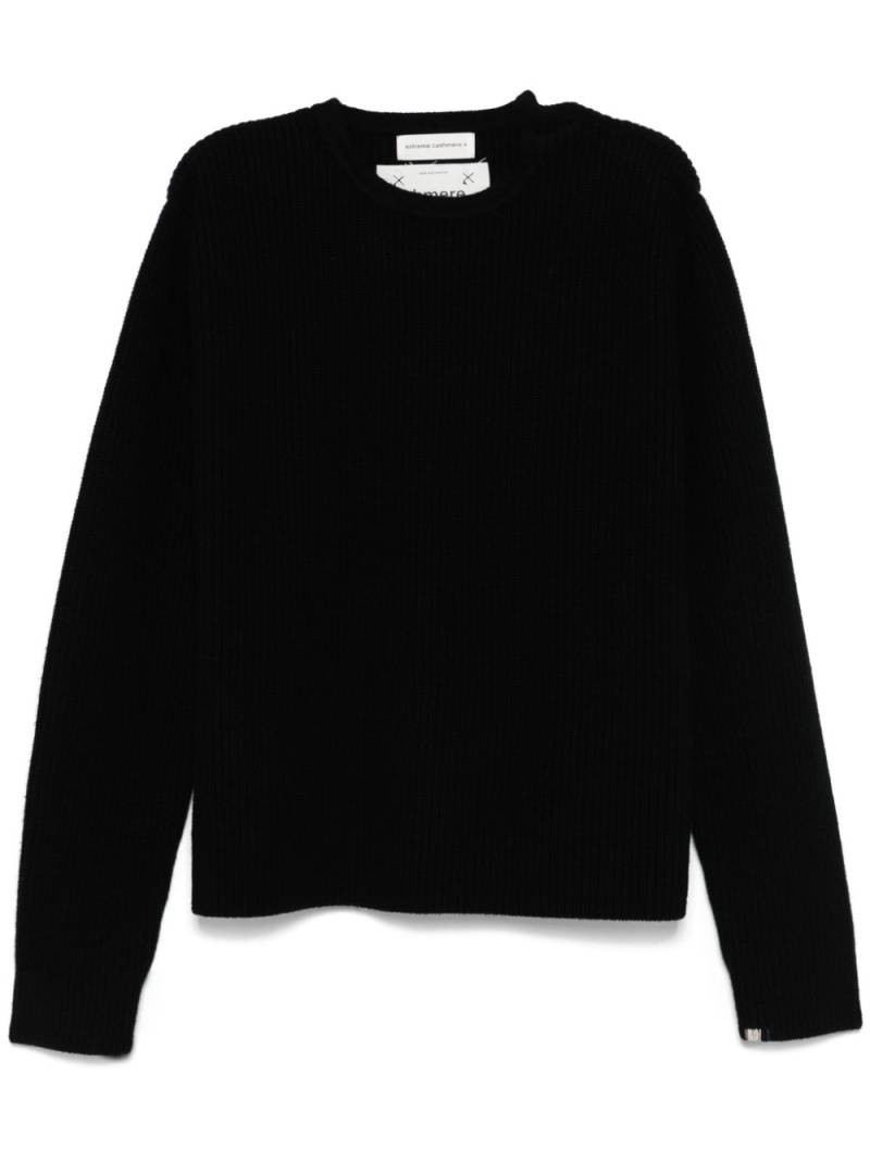 extreme cashmere Nº356 You sweater - Black von extreme cashmere