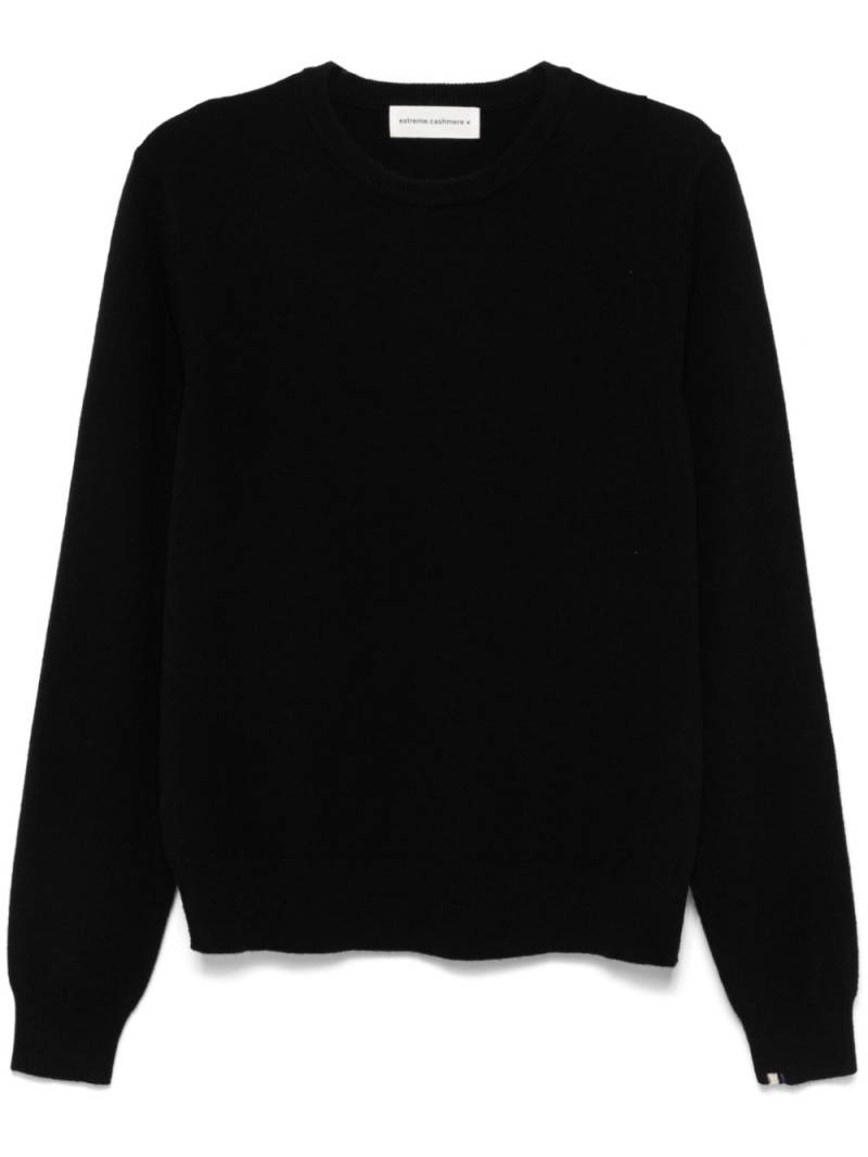 extreme cashmere Nº356 sweater - Black von extreme cashmere