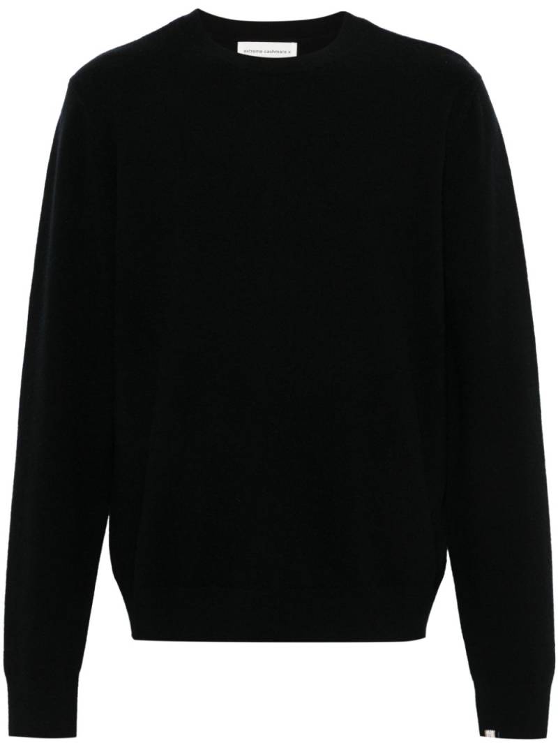 extreme cashmere Nº358 Mister sweater - Black von extreme cashmere