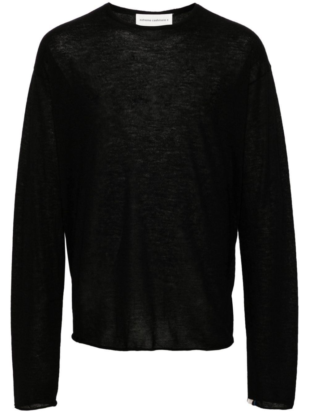 extreme cashmere Nº361 Gemini sweater - Black von extreme cashmere