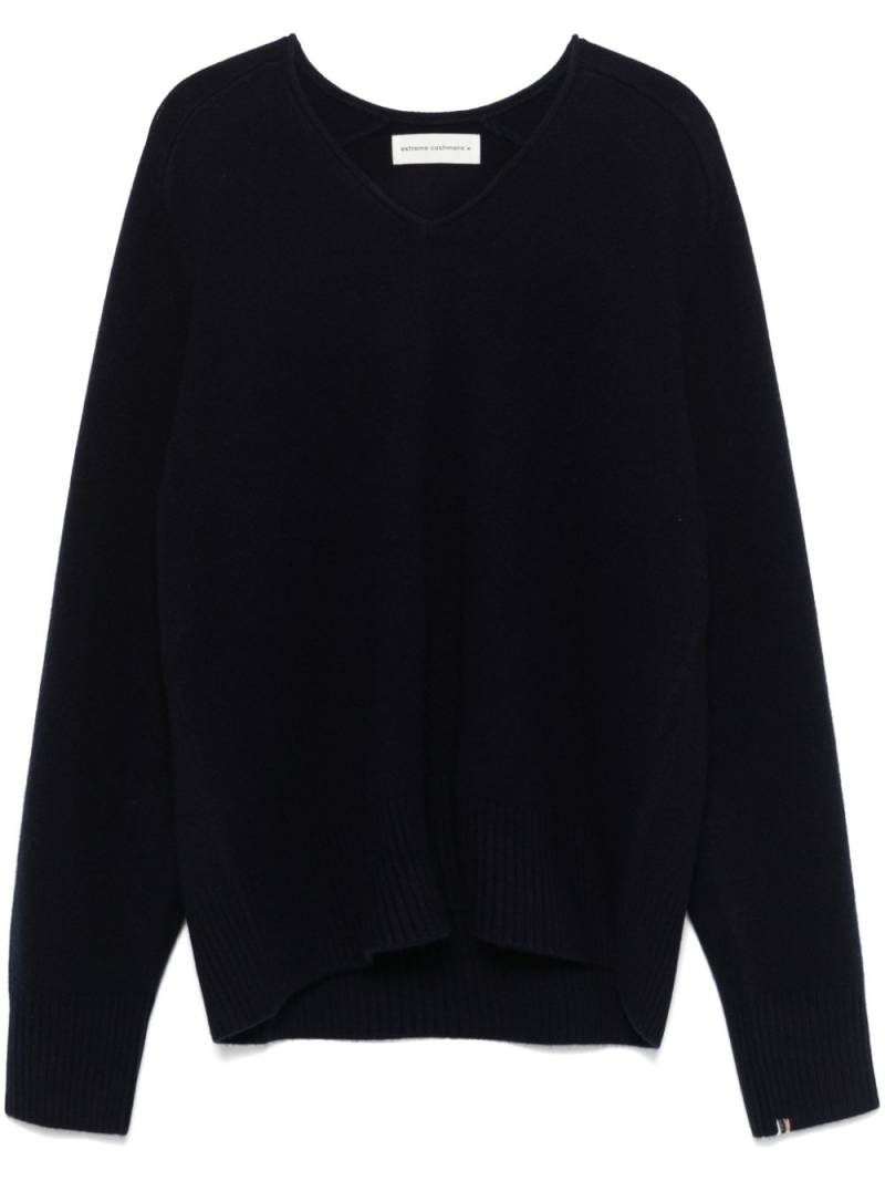 extreme cashmere N°375 Patti sweater - Blue von extreme cashmere